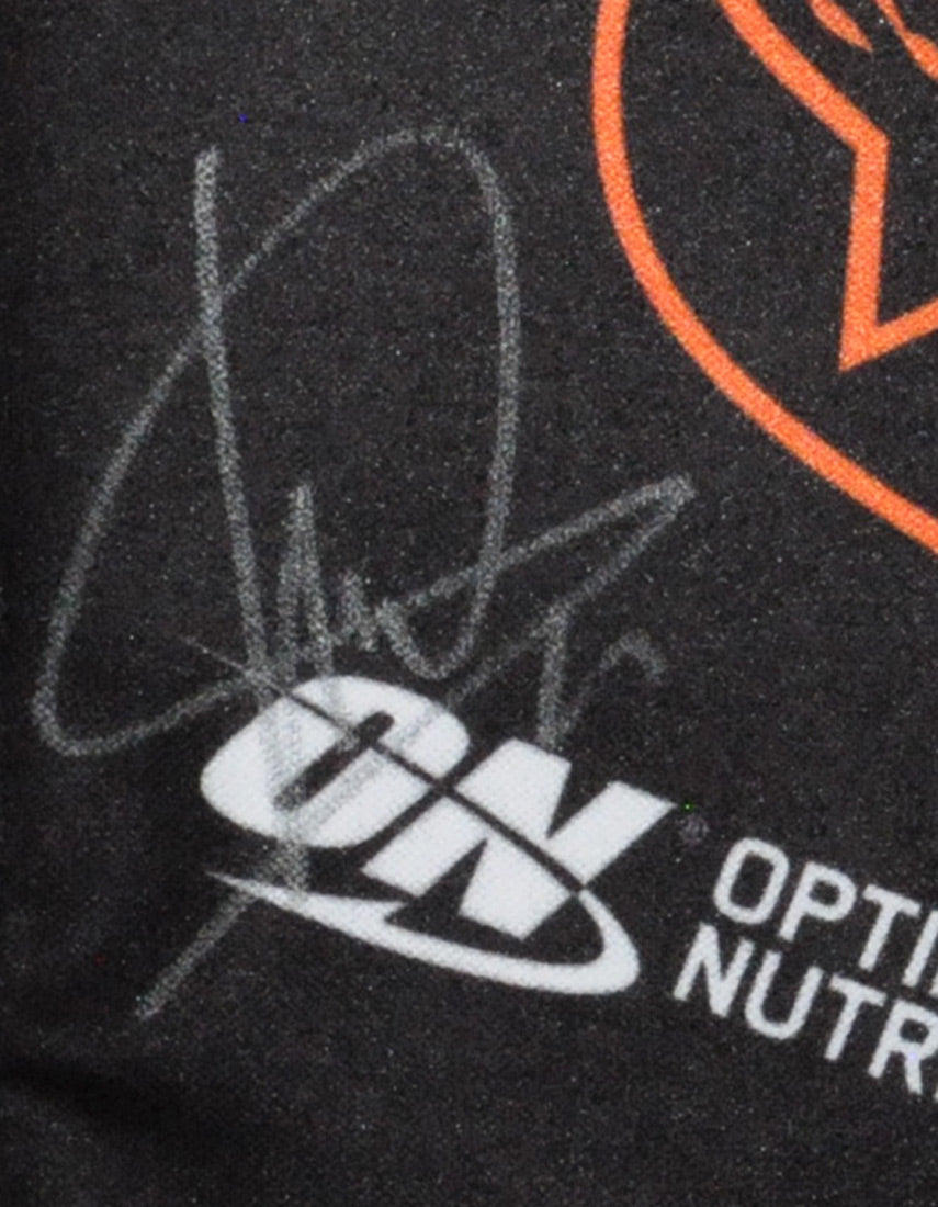 Lando Norris Signed 19X23 inches 2025 Replica Gloves Montage Frame