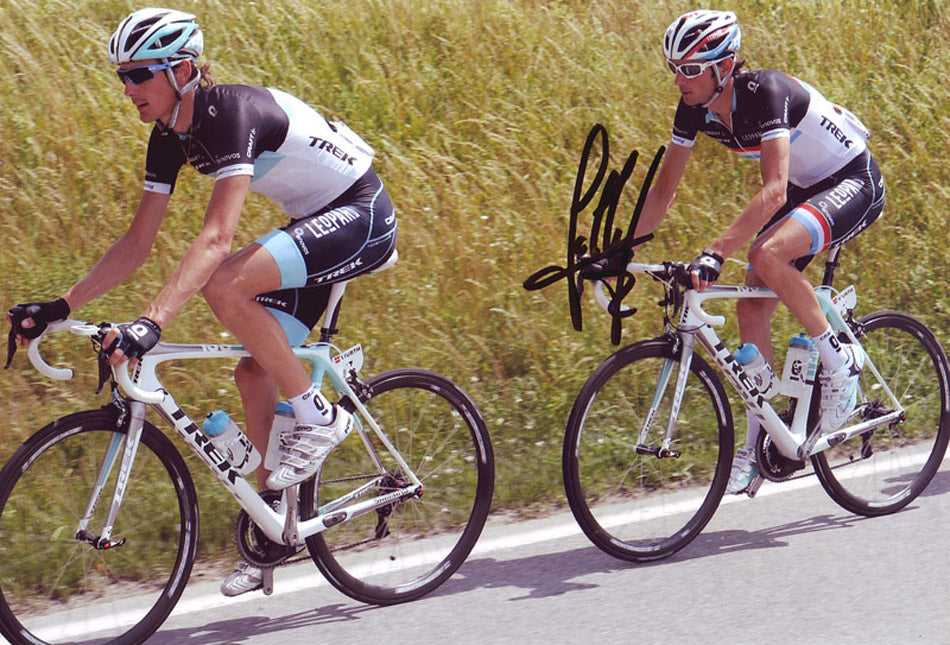 Frank Schleck Signed 8X12 inches 2014 Trek Factory Cycling Racing