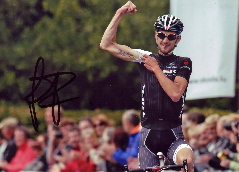 Frank Schleck Photo 12X18 cm Trek Factory Racing Tour De France