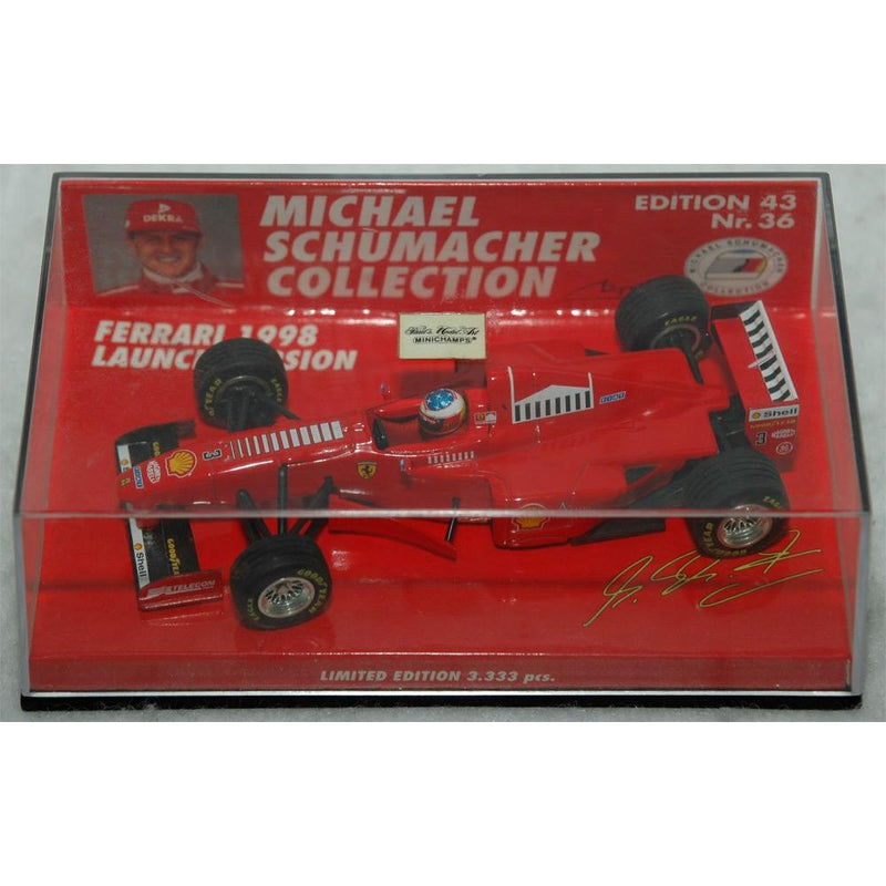 Ferrari F1 1998 Michael Schumacher #3 – Minichamps 1/43, Pièce De Collection