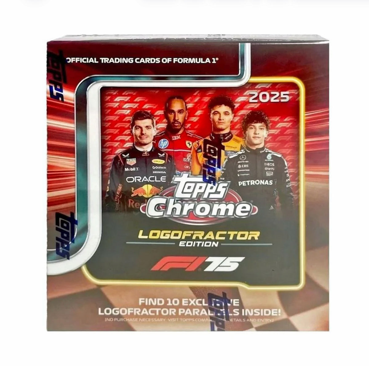 2025 Topps Chrome Formula 1 Racing Logofractor Box – Formula World Shop ...