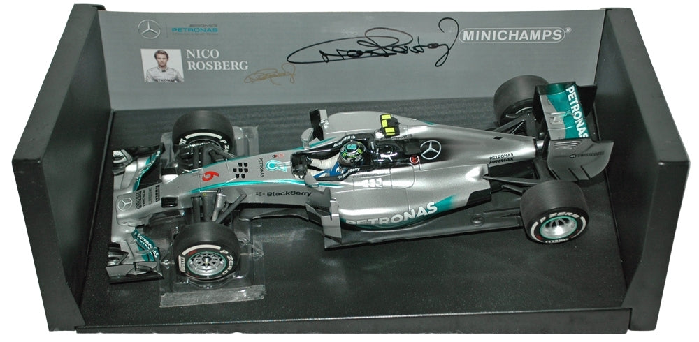 Nico Rosberg Signed Minichamps 1/18 2014 Australian GP Mercedes