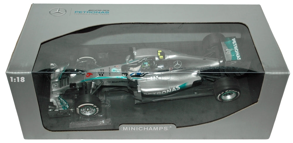 Nico Rosberg Signed Minichamps 1/18 2014 Australian GP Mercedes