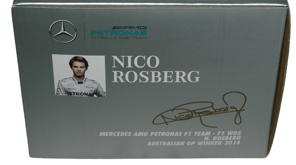 Nico Rosberg Signed Minichamps 1/18 2014 Australian GP Mercedes
