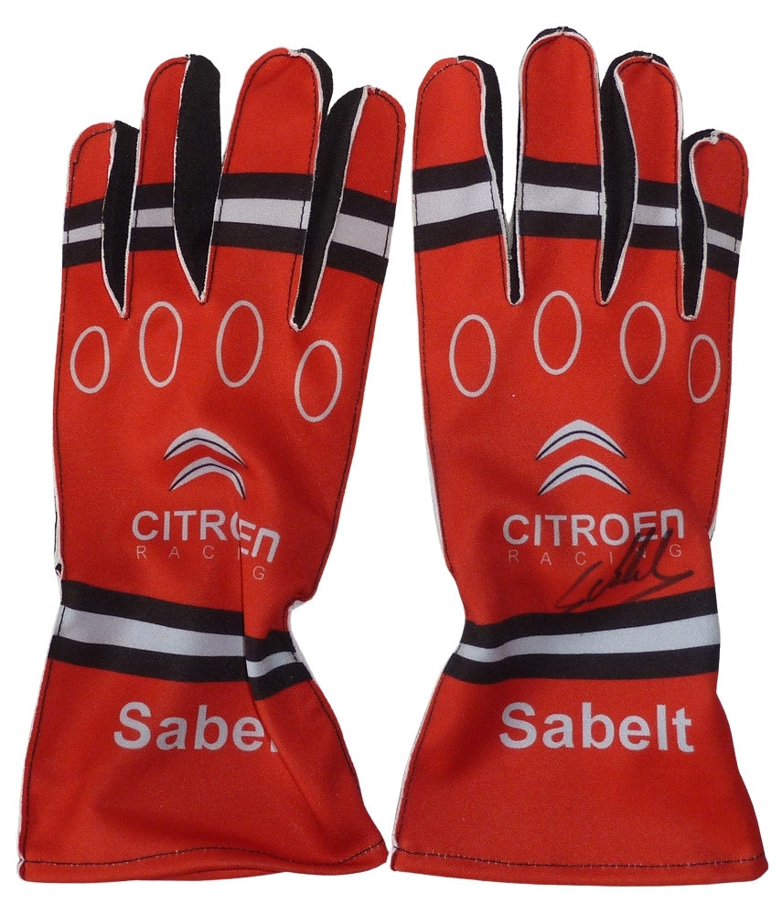 sabelt handschuhe Sebastien Loeb Signed Replica CITROEN Racing Sabelt Gloves Pair – Formula World Shop Inc