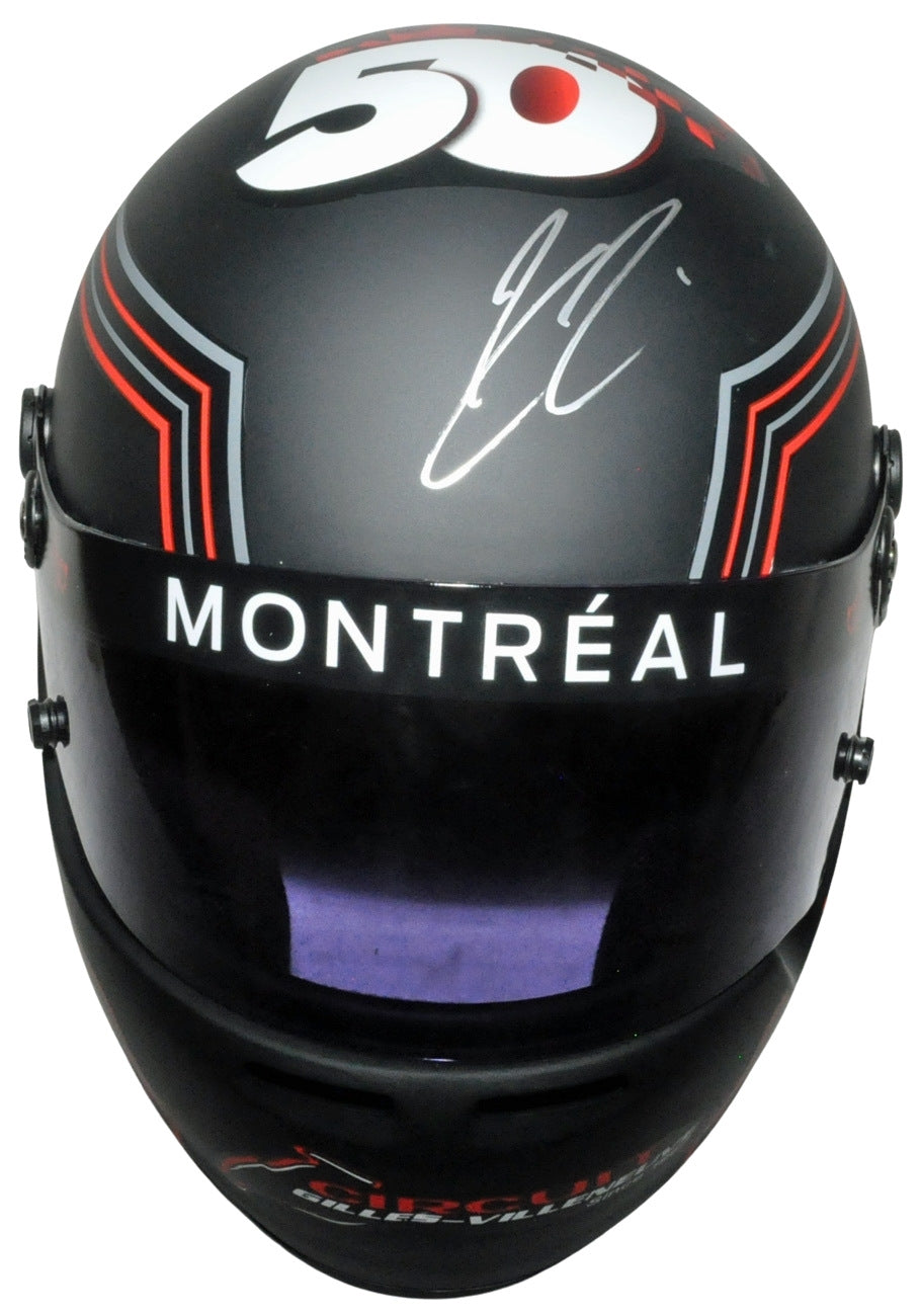 Kimi Raikkonen Signed 2017 Canada GP 50th years of F1 Helmet
