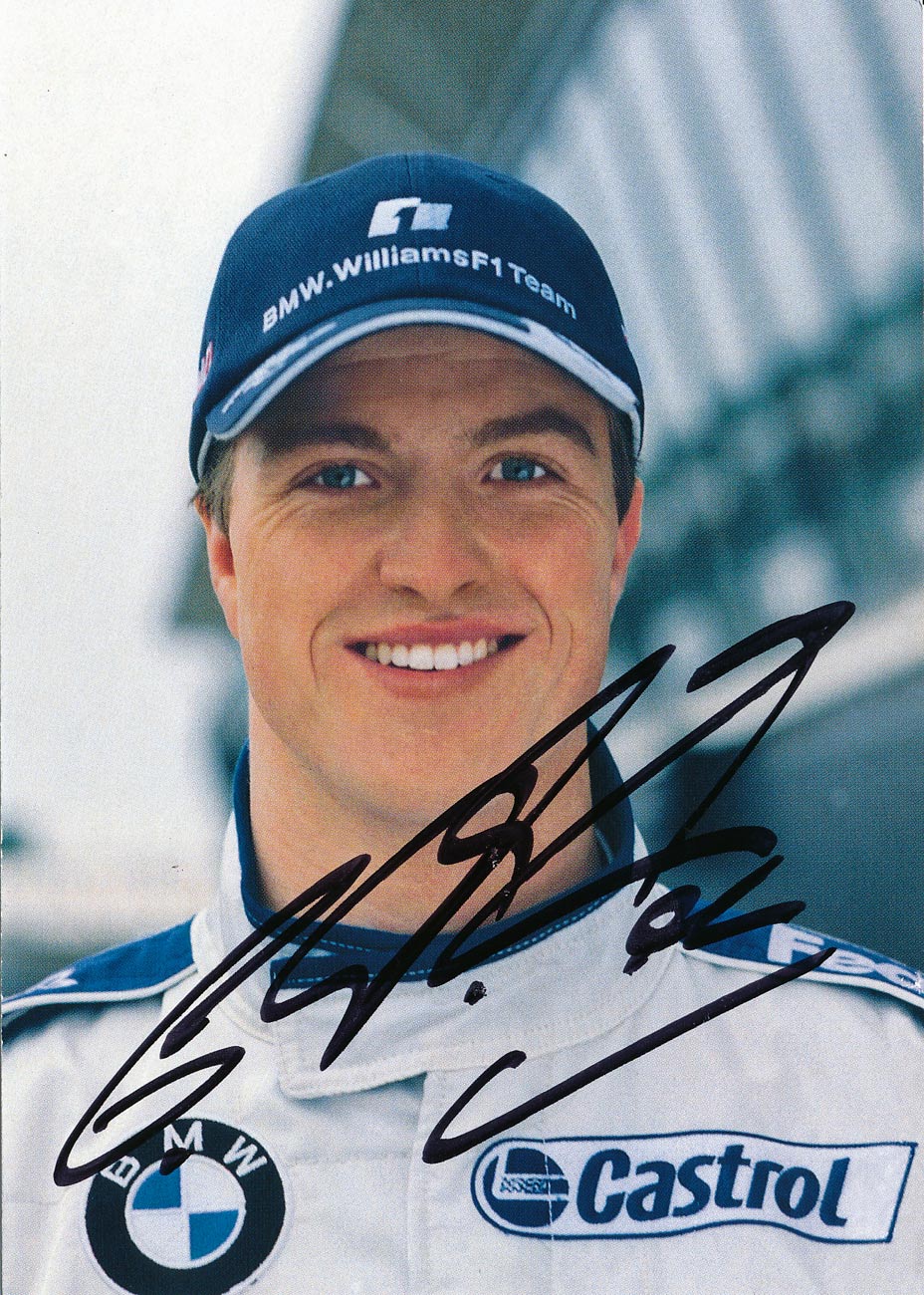 Williams BMW FW 23 Ralf Schumacher 1:18 avec autographe Williams BMW FW 23 Ralf Schumacher 1:18 avec autographe