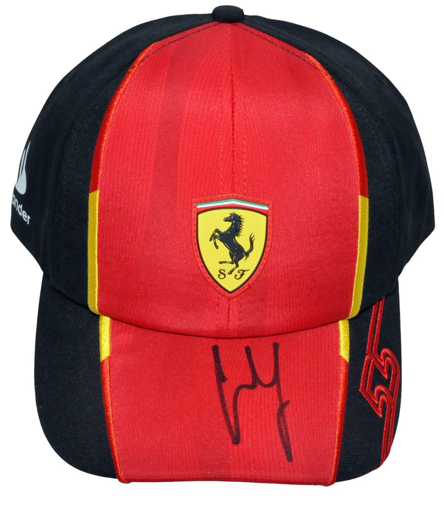 Ferrari F1 cap サイン入り Sebastian Vettel Signed Autographed Ferrari Formula 1 Cap/Hat COA