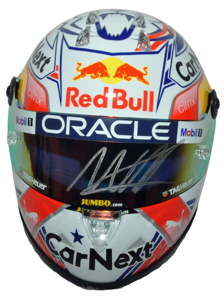 スポーツ選手 M.Verstappen Red Bull Arai 1/2 Helmet Arai 1:2 Max Verstappen #33 formula 1 2018 Aston Martin Red