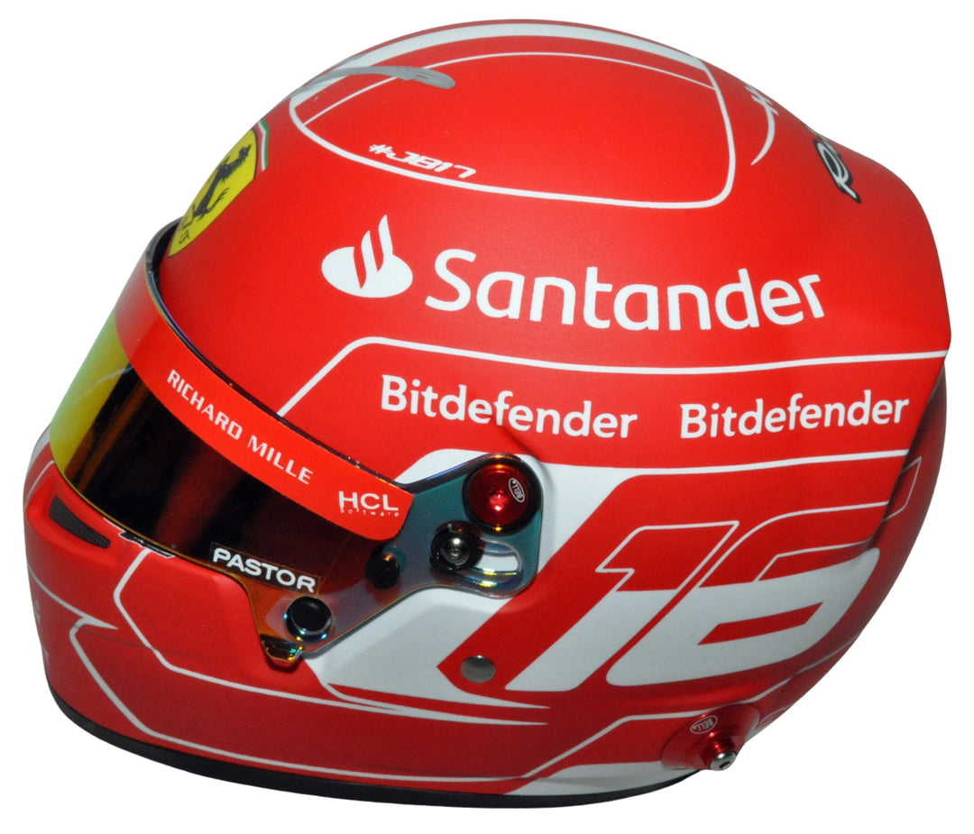 Charles Leclerc Signed Replica 1/2 2023 Scuderia Ferrari #16 Charles Leclerc Signed Replica 1/2 2023 Scuderia Ferrari #16