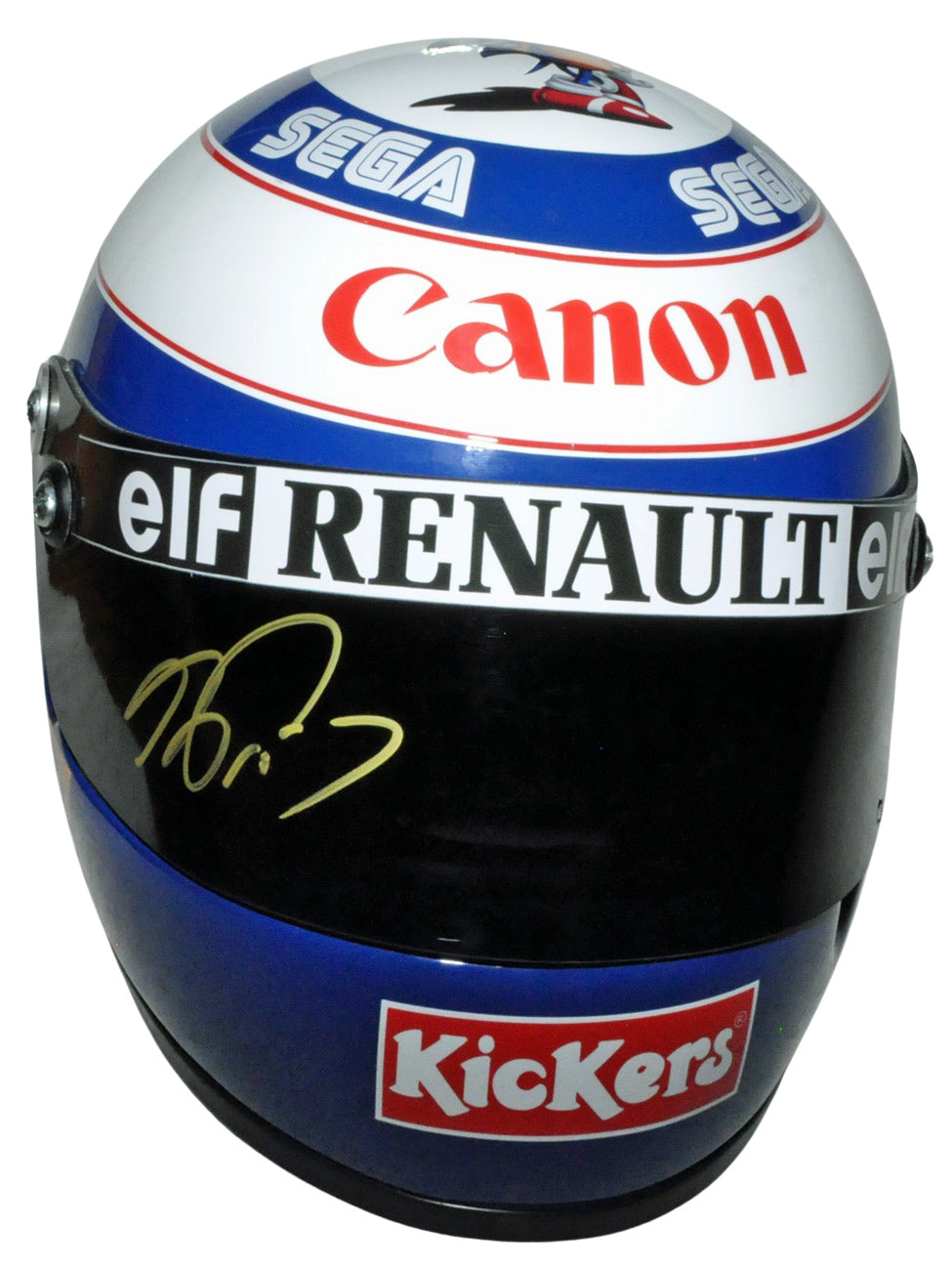 ベルダー・ブレーメン　v　バルセロナ　1993 Alain Prost Signed Full Scale Replica 1993 F1 World Champion