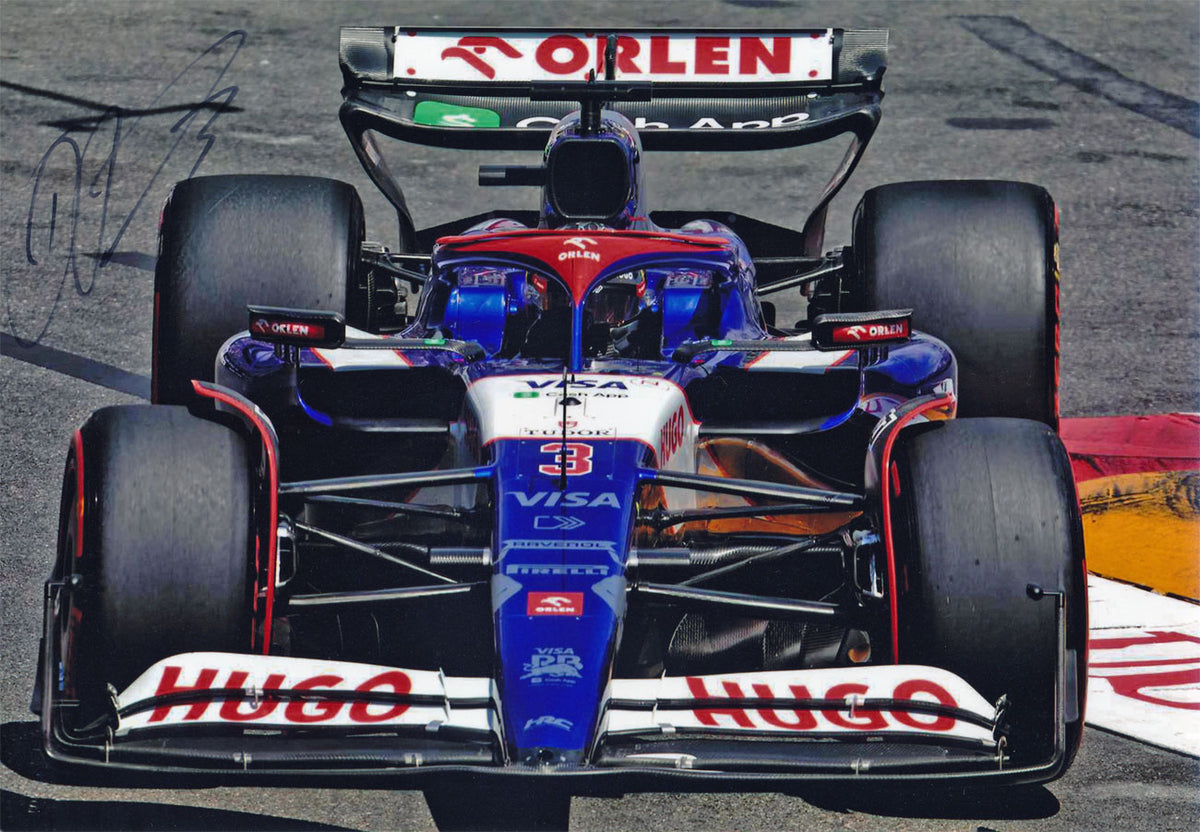 Daniel Ricciardo Signed 8X12 inches 2024 Monaco GP RB Honda RBPT F1 Ph ...