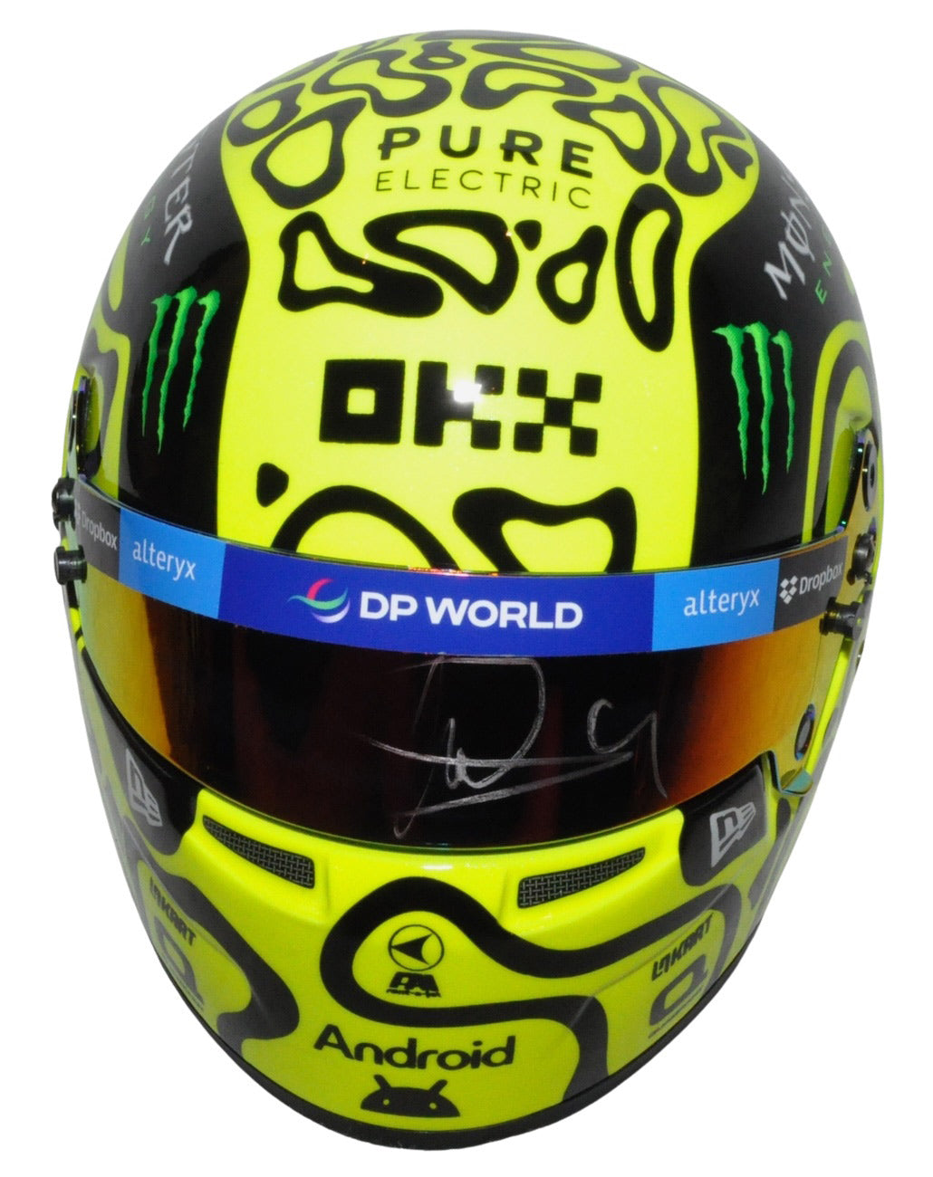 Lando Norris Signed Replica 1/2 2024 McLaren #4 F1 Helmet – Formula World Shop Inc
