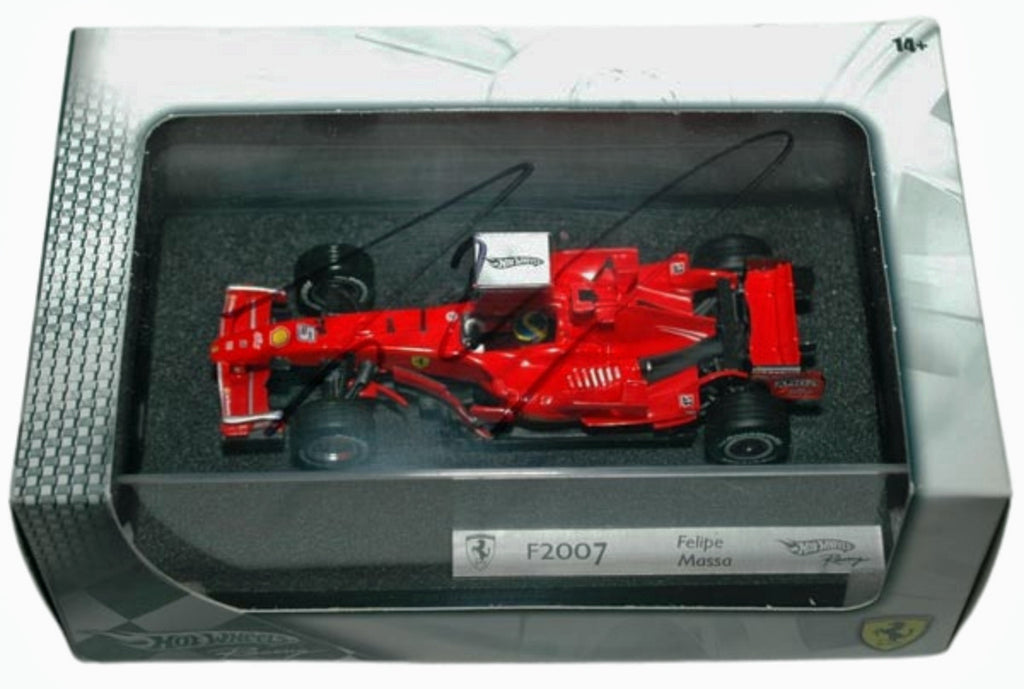 Felipe Massa Signed Hot Wheels 1/43 2007 F1 Ferrari Model