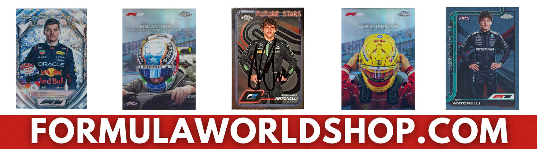 Formula World Shop, Formula 1 Autographs, F1 Memorabilia, F1 Teams