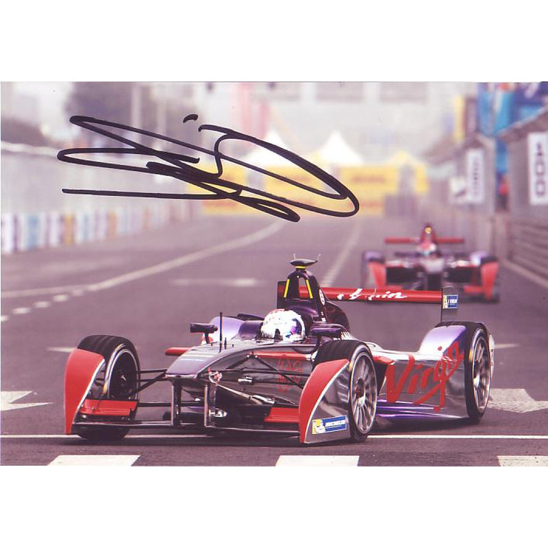 Virgin Racing Sam Bird Sam Bird Signed 5X7 Inches 2015 Virgin Racing Formula E Photo – Formula ...