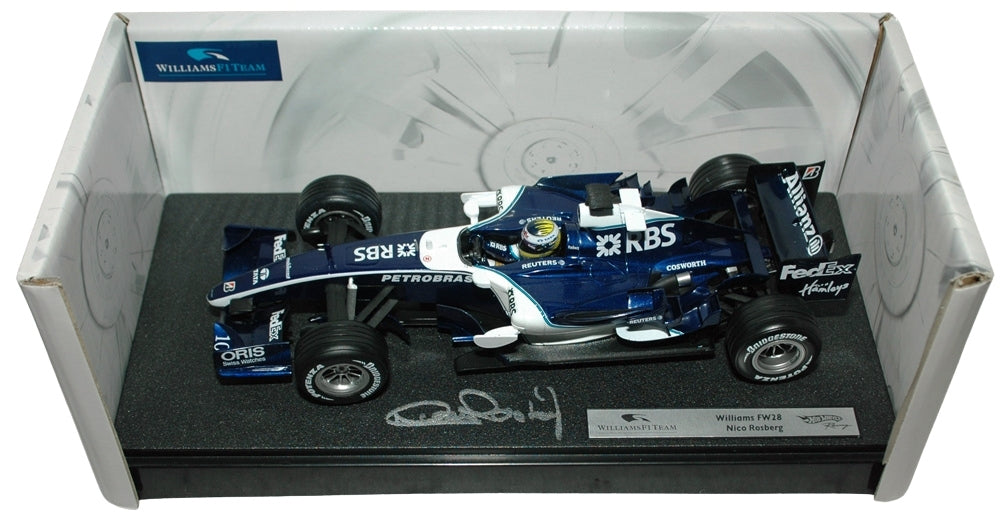 ミニカー Hot Wheels Williams F1 1/18 Hot Wheels 1/18 Williams FW21, July 1999 British GP, #6 Ralf