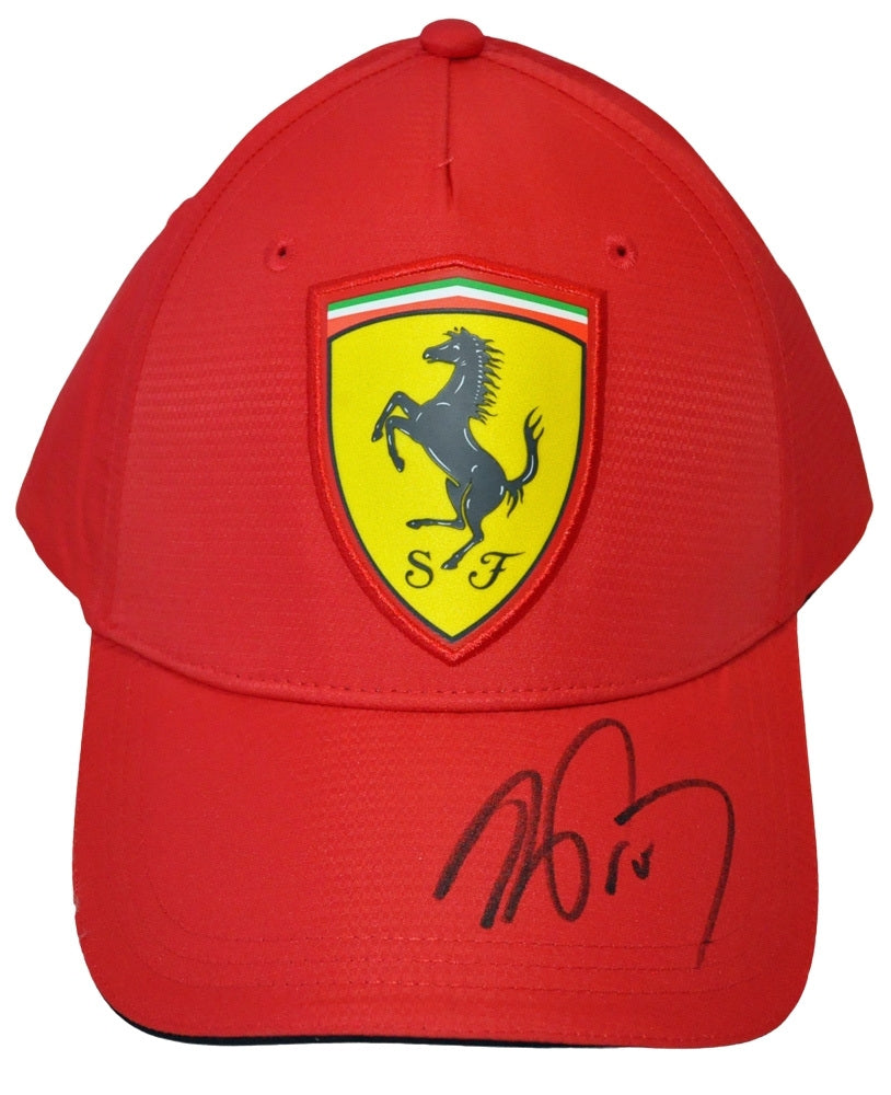 Alain Prost - Casquette Ferrari Classique Signée – Formula World