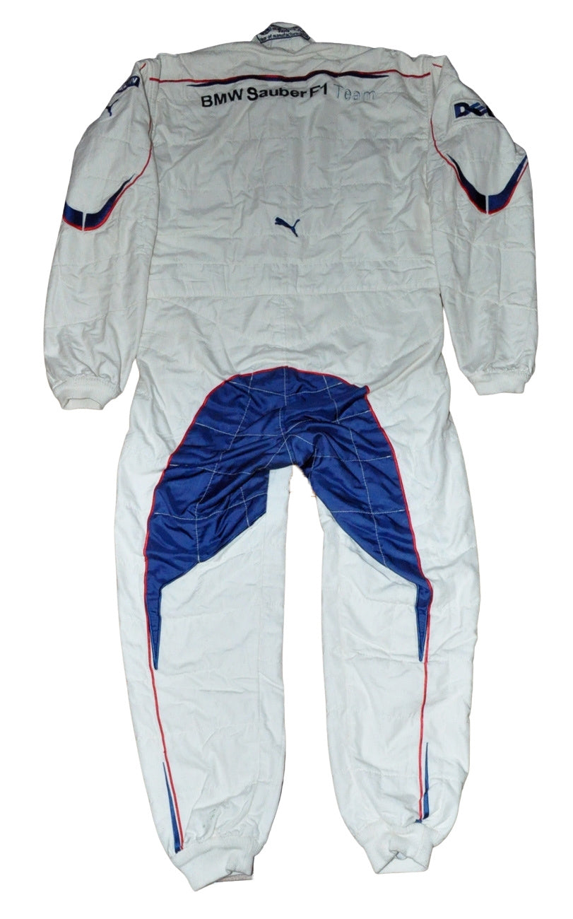 Jacques Villeneuve Used & Signed 2006 BMW Sauber F1 Race Suit