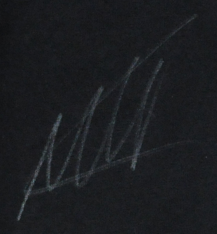 Max Verstappen Signed 2021 F1 World Champion Black T-Shirt