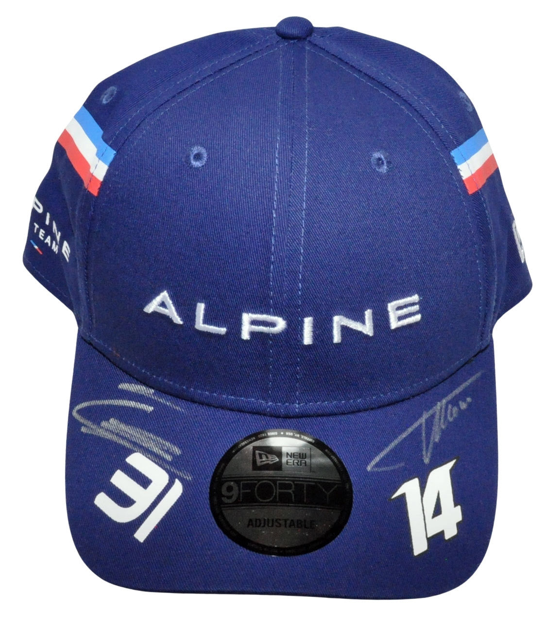 Esteban Ocon & Fernando Alonso - Casquette Alpine F1 2022 Signée