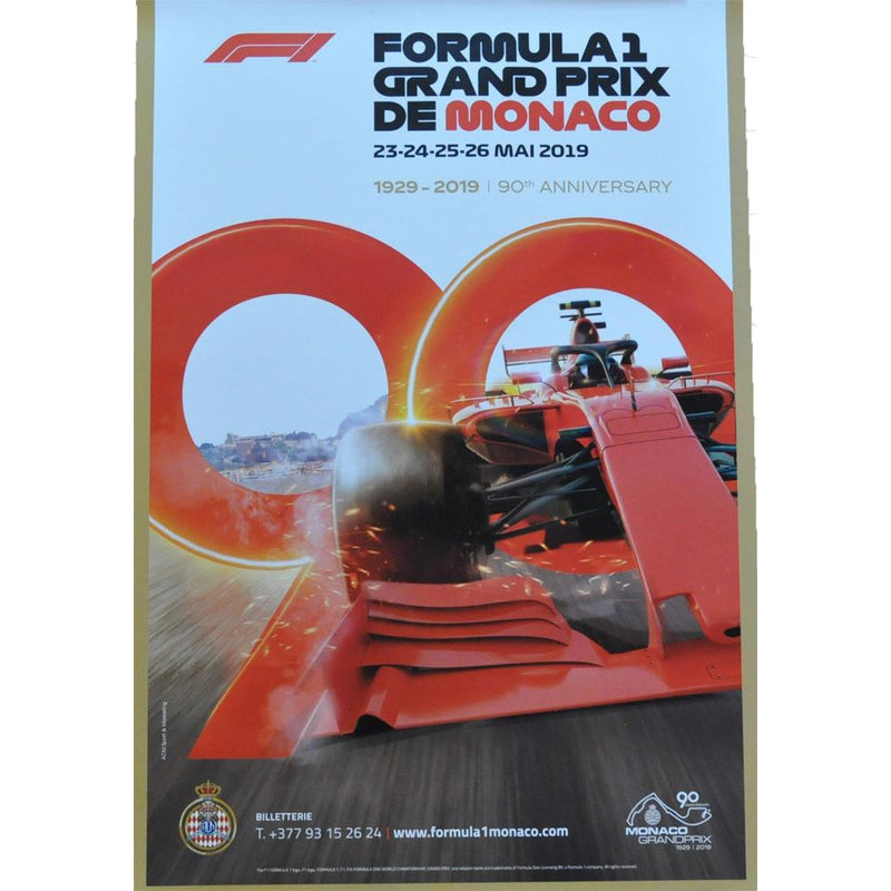 Programme officiel grand prix de Monaco 2019 - Collection Programme officiel grand prix de Monaco 2019 - Collection